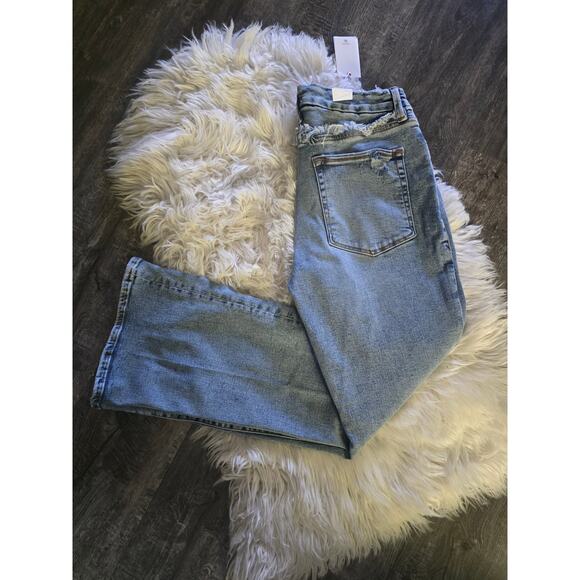 NWT Good American Good Petite Bootcut Jeans - Size 12 Petite - Picture 2 of 3